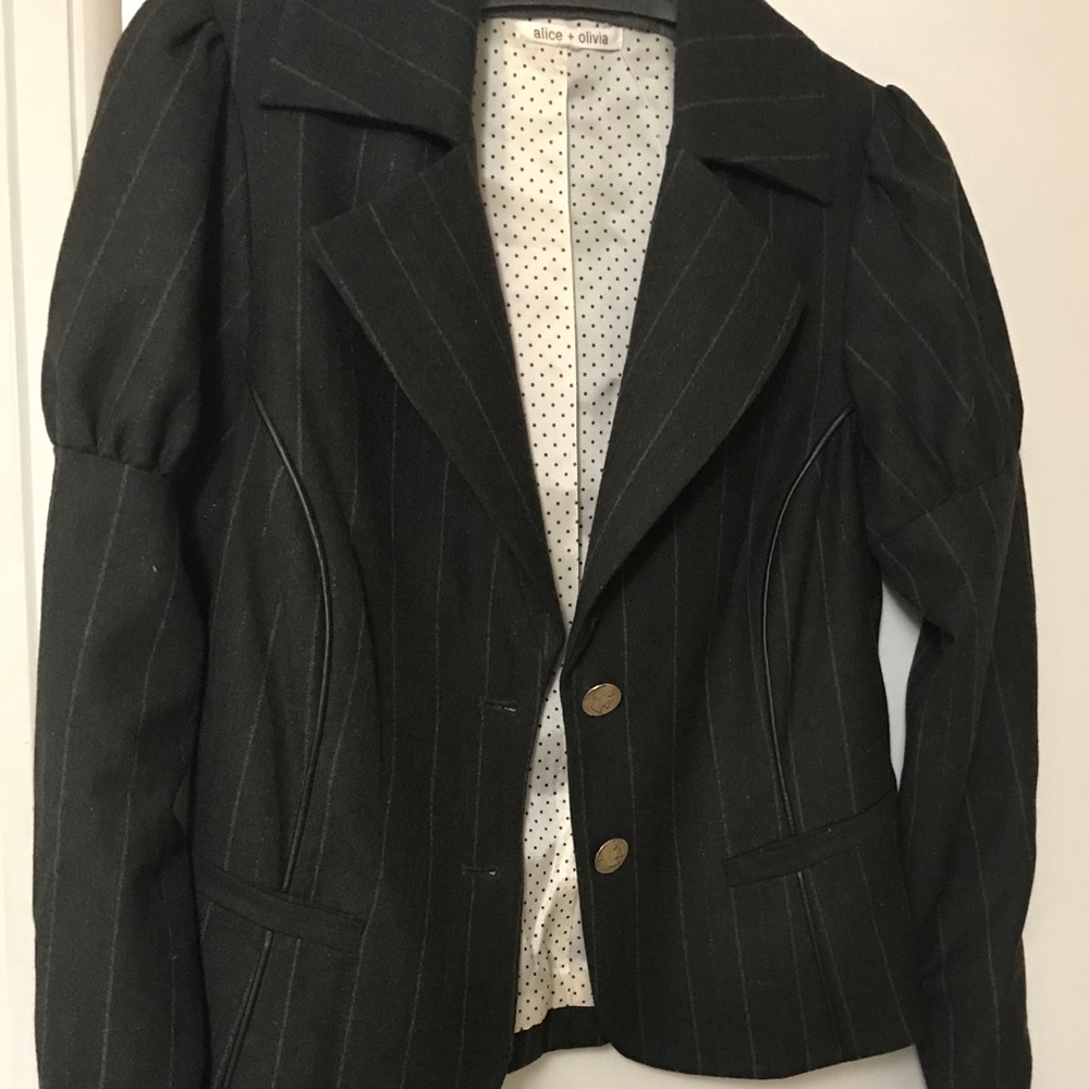 Alice & Olivia, Pinstripe Blazer